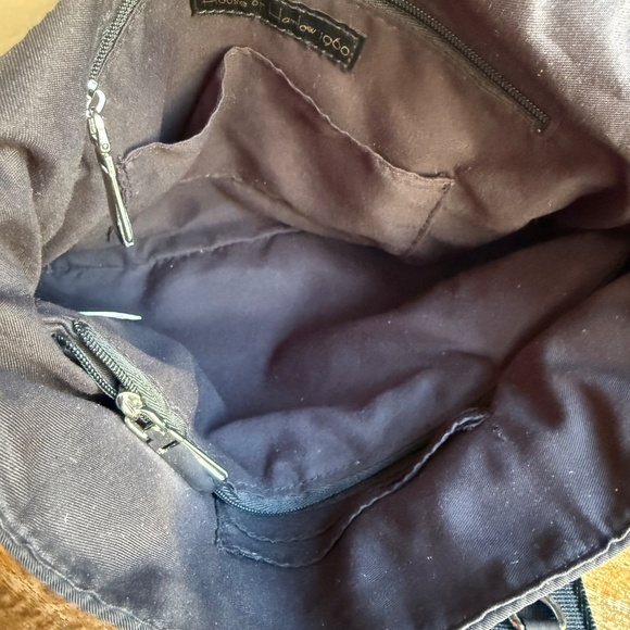 House of Harlow 1960 Nicole Richie Black Nylon Crossbody Shoulder Bag - Picture 8 of 11